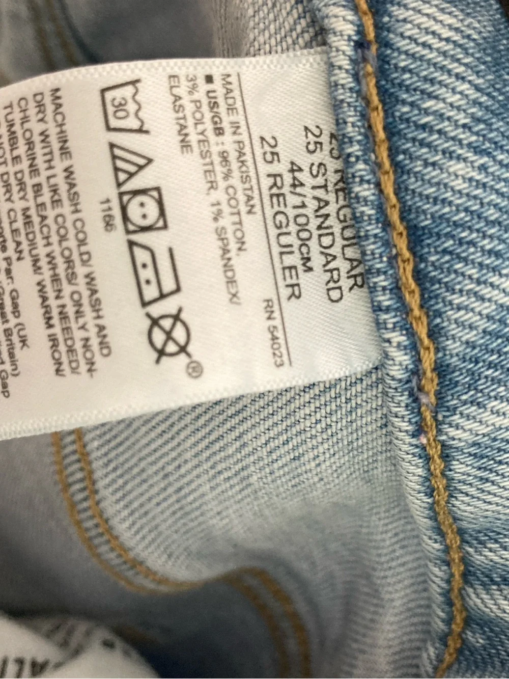 Banana Republic Mid Rise Straight Light Wash Denim Jeans Size 25